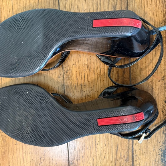 Prada Authentic Wedges 37 great condition - Picture 5 of 5